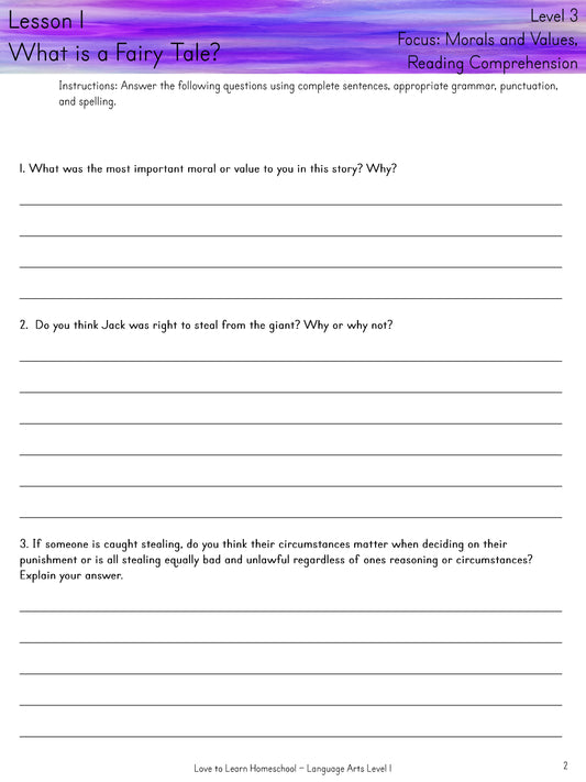 Fairy Tales Student Book Level 3