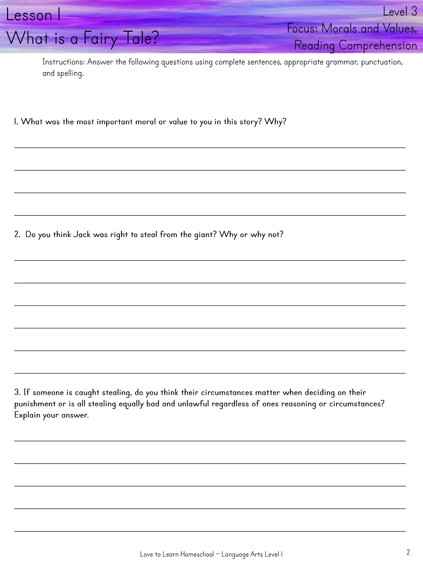 Fairy Tales Student Book Level 3
